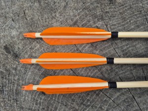 ZESTAW 12szt strzał  11/32", w spinach 80-84, świerk