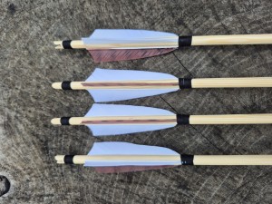 ZESTAW 12szt strzał  5/16", w jednym spinie 45, sosna