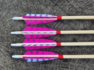 ZESTAW 12szt strzał  5/16", w jednym spinie 49, świerk