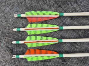 ZESTAW 12szt strzał  5/16", w jednym spinie 35, sosna