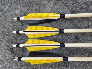 ZESTAW 12szt strzał  5/16", w jednym spinie 38, sosna