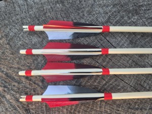 ZESTAW 12szt strzał  5/16", w jednym spinie 28, świerk