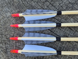 ZESTAW 12szt strzał  5/16", w jednym spinie 46, sosna