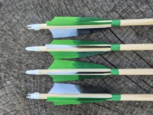ZESTAW 11szt strzał  5/16", w jednym spinie 27, świerk
