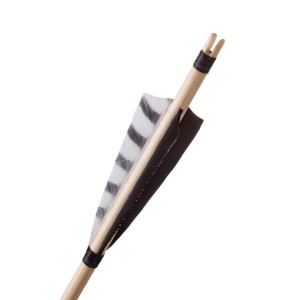 ZESTAW 12szt  - Strzała White Raven z grotem 11/32" dł. 31"
