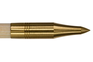 Grot nakręcany 3D TopHat mosiądz 11/32" 125gn