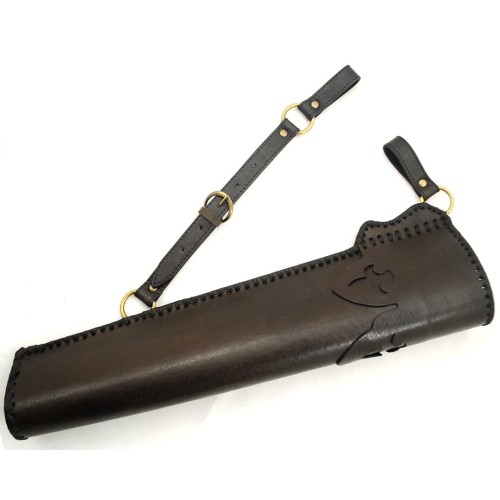 kołczan do pasa z lilią.JPG