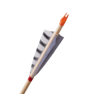 Strzała White Swift z grotem 5/16" dł. 31,5" zestaw 8 sztuk